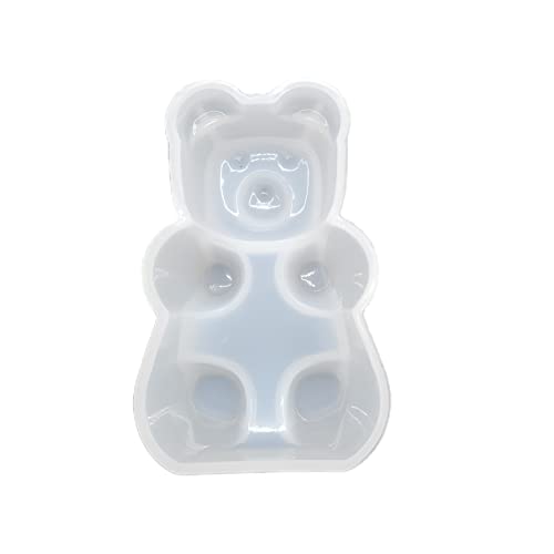 Gummy bear Resin mold, Resin, UV Resin, Resin Molds, Silicone Mold, Silicone Mold for Resin, bear mold, Candle making mold CH020-CH022 (Large)