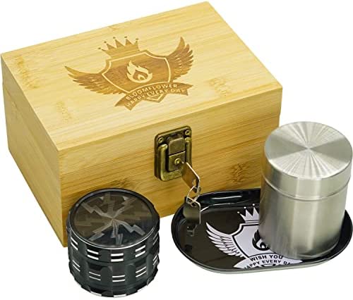 Stash Box Combo Kit with 4 Accessories, Storage Organizer Kit with Lock, Premium Gift