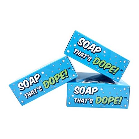 THE420BAR: Soap That's Dope! Hemp Seed Oil Infused Soap Bars with Refreshing Tea Tree Oil Scent, Handcrafted in Small Batches, Made in Canada, Bulk Value Pack: 1-Year Supply (26 bars, 96 g each)