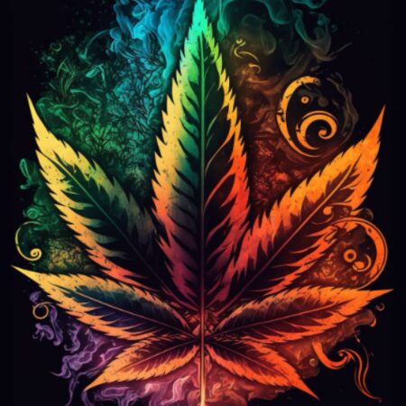 Cannabis Theme Notebook Journal